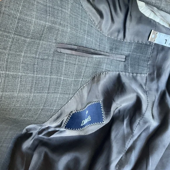 Hart Schaffner Marx Plaid Pattern Blazer 44